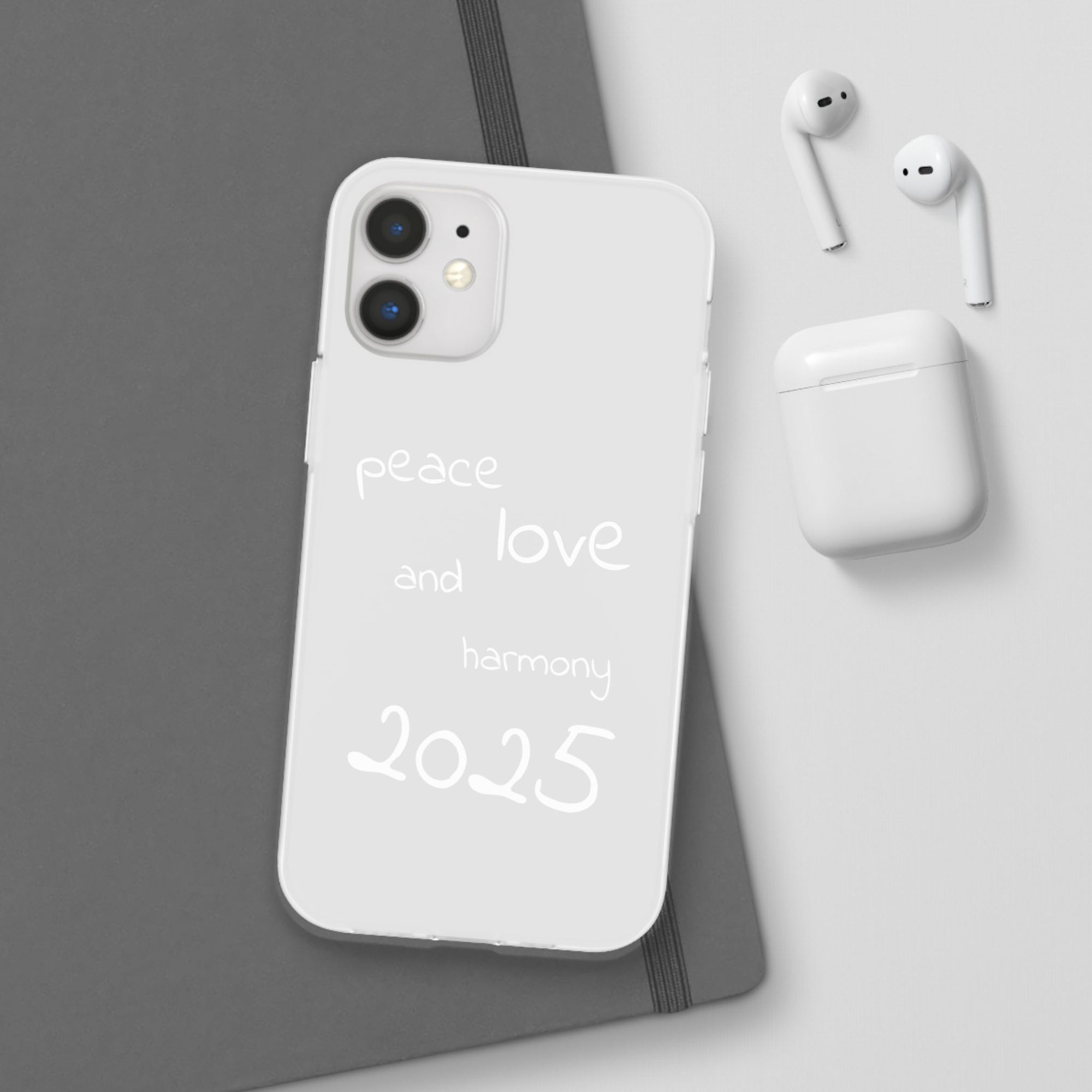 Customizable Flexi Phone Cases, Clear Soft Phone Cover, Gift for Tech Lovers, All-Occasion Phone Accessory, Personalized Mobile Case