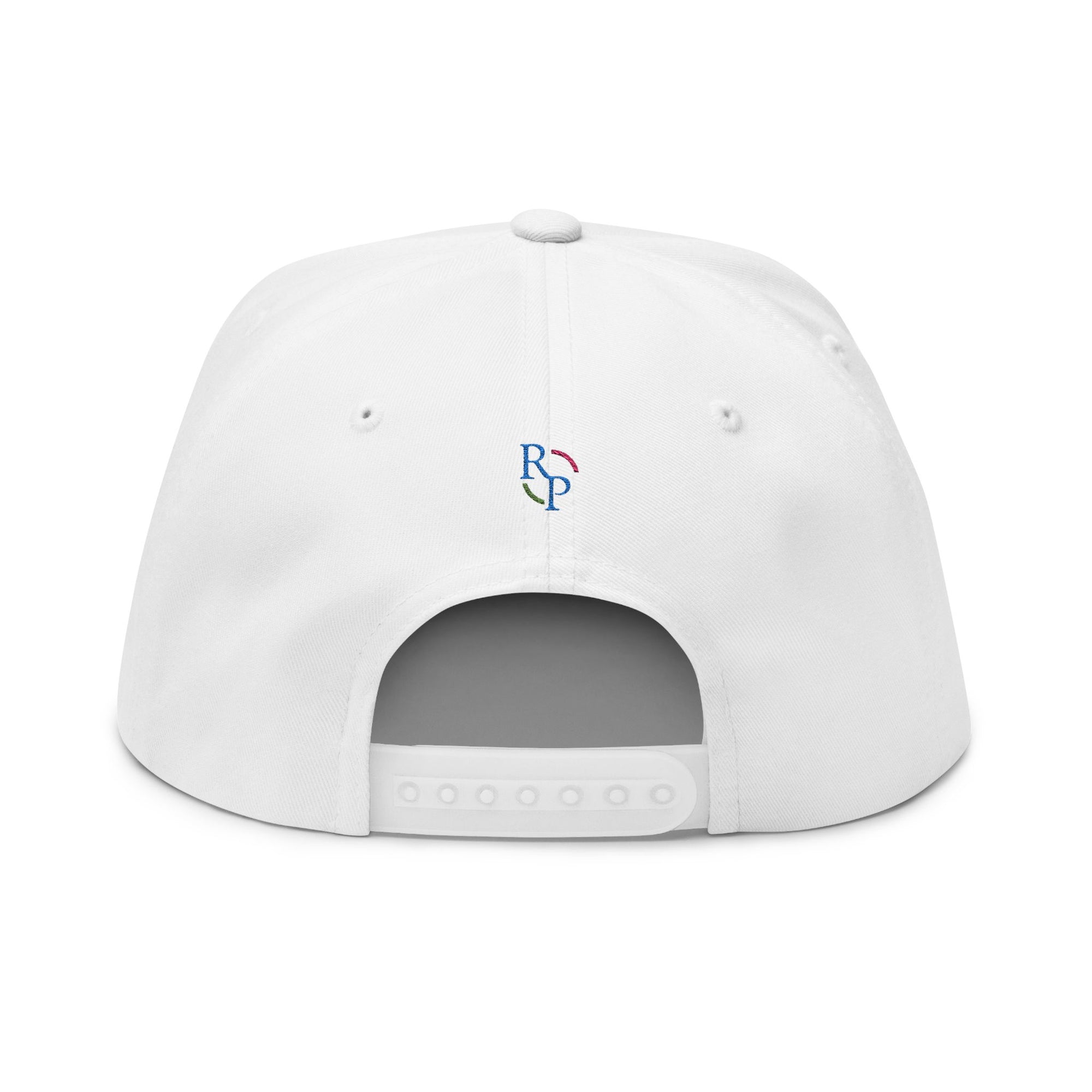 Whimsical Embroidered Flat Bill Cap - Fun Gift for Everyday Wear, Casual Events, Birthdays, and Outdoor Adventures