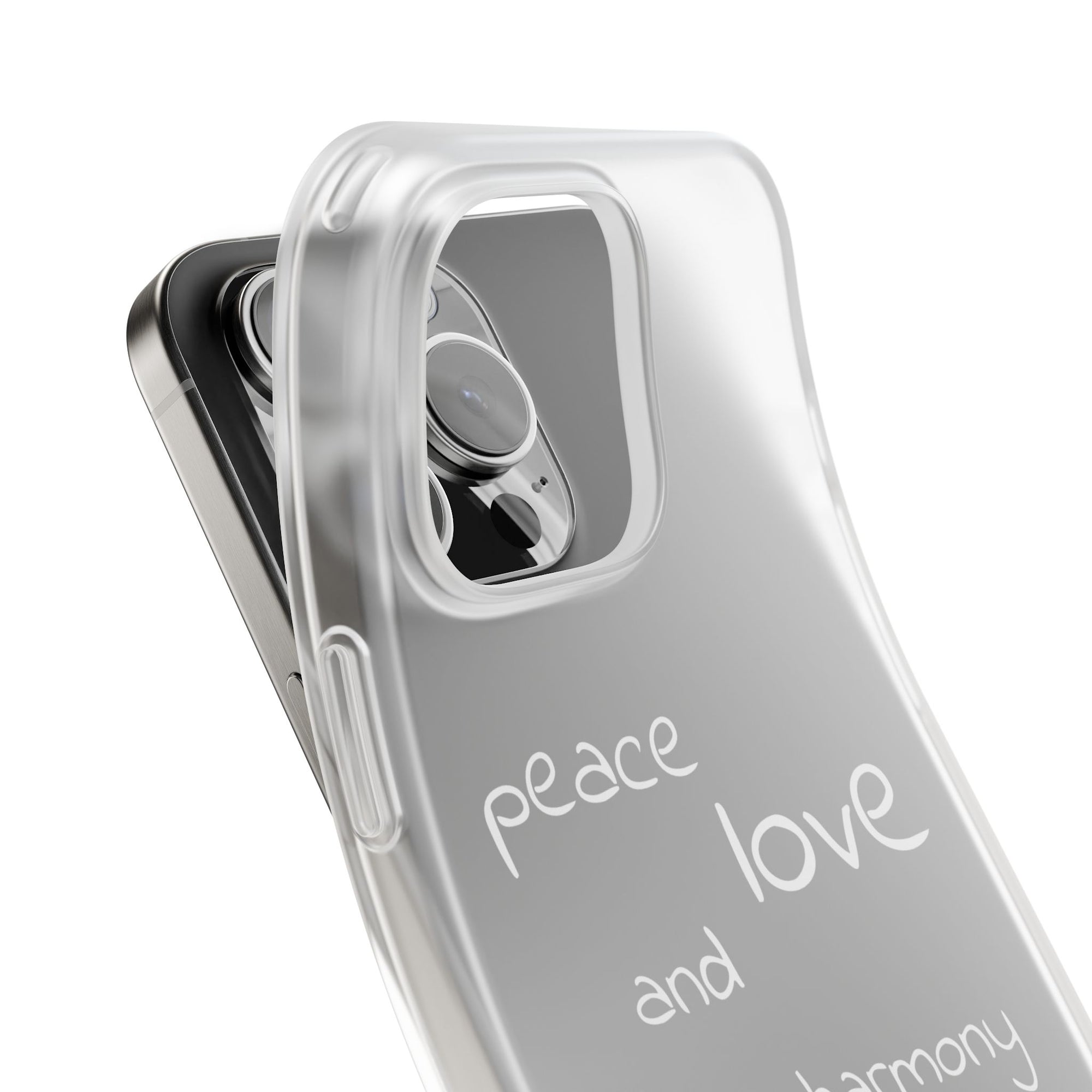 Customizable Flexi Phone Cases, Clear Soft Phone Cover, Gift for Tech Lovers, All-Occasion Phone Accessory, Personalized Mobile Case