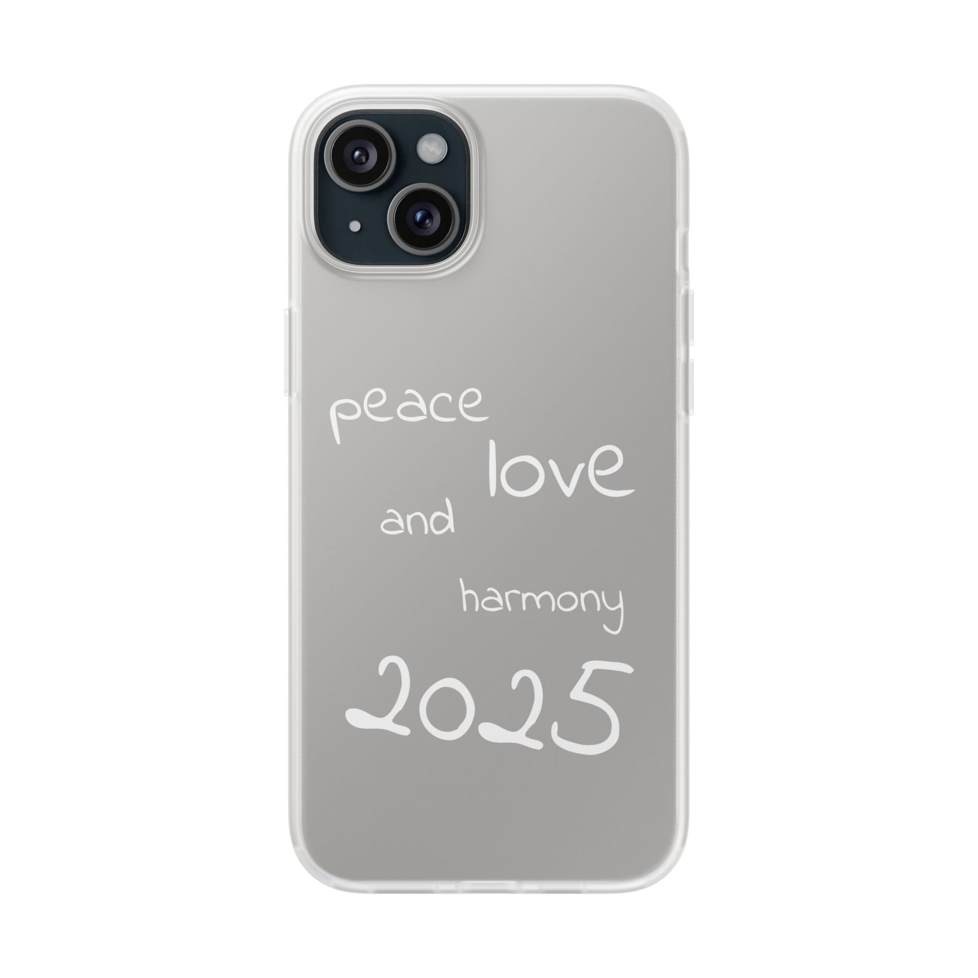 Customizable Flexi Phone Cases, Clear Soft Phone Cover, Gift for Tech Lovers, All-Occasion Phone Accessory, Personalized Mobile Case
