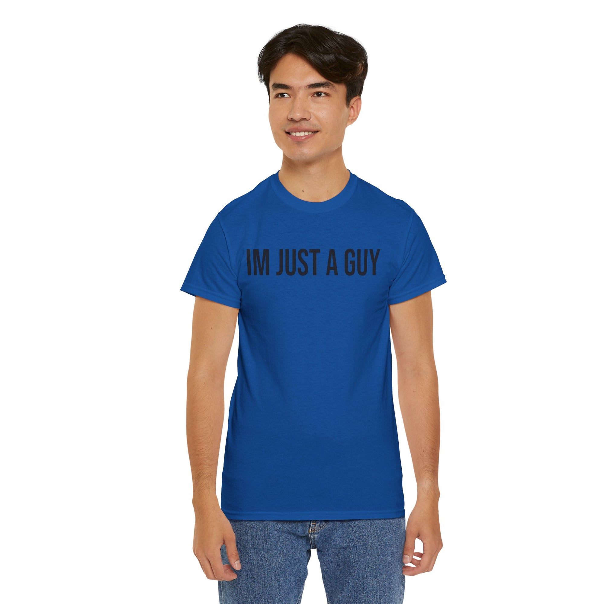 Unisex Heavy Cotton Tee - Casual Statement Shirt, Everyday Wear, Gift for Him, Birthday Present, Trendy Graphic Tee