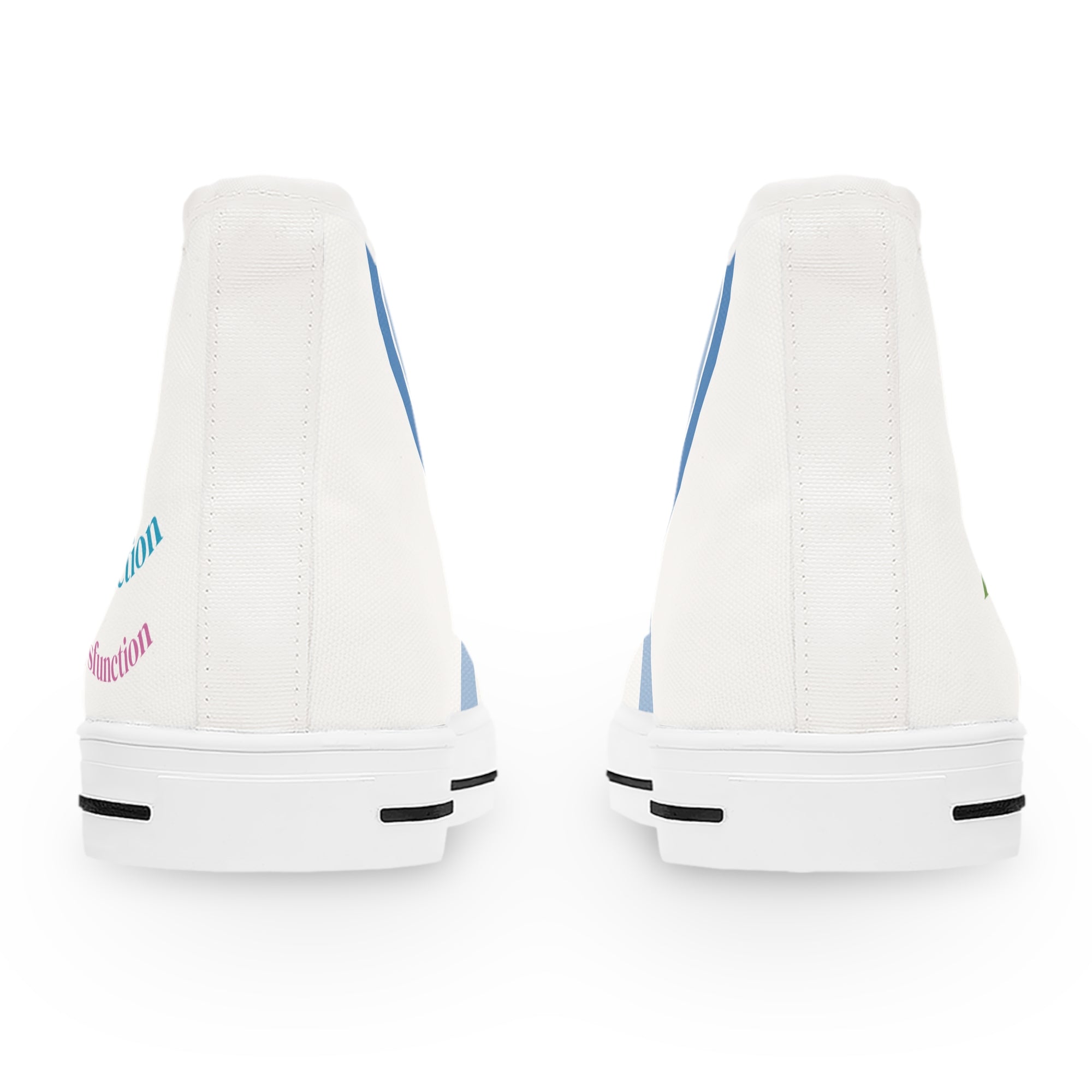 Trendy Women's High Top Sneakers - I'm Barely Functional, Cute Casual Footwear, Everyday Style, Gift for Her, Unique Fashion Statement