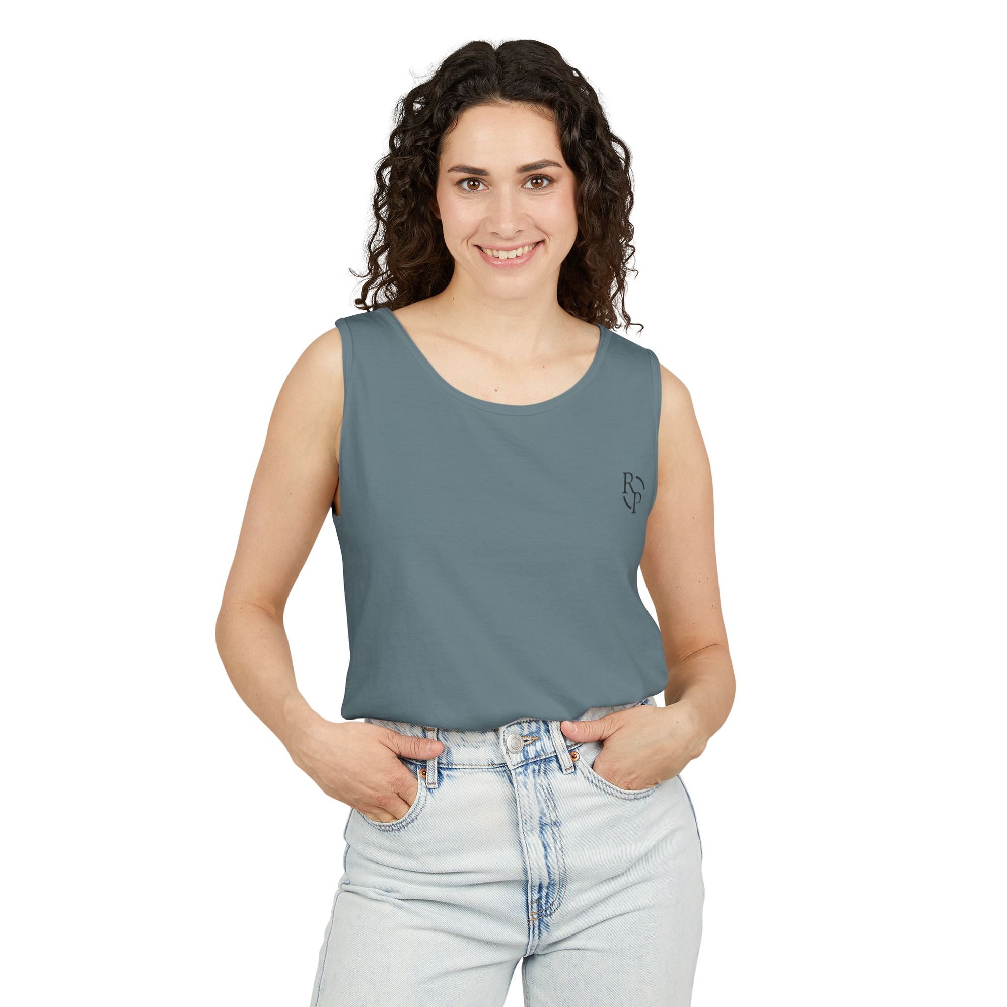 Garment-Dyed Tank Top, Summer Casual Wear, Beach Days, Workout Top, Great for Festivals, Unisex Apparel