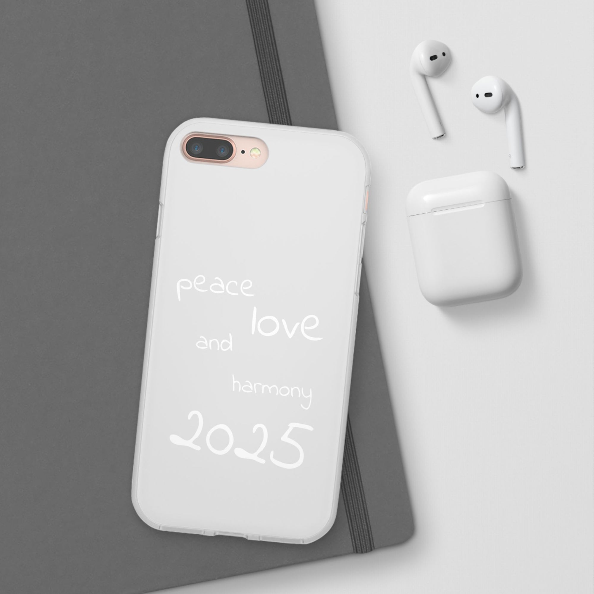 Customizable Flexi Phone Cases, Clear Soft Phone Cover, Gift for Tech Lovers, All-Occasion Phone Accessory, Personalized Mobile Case