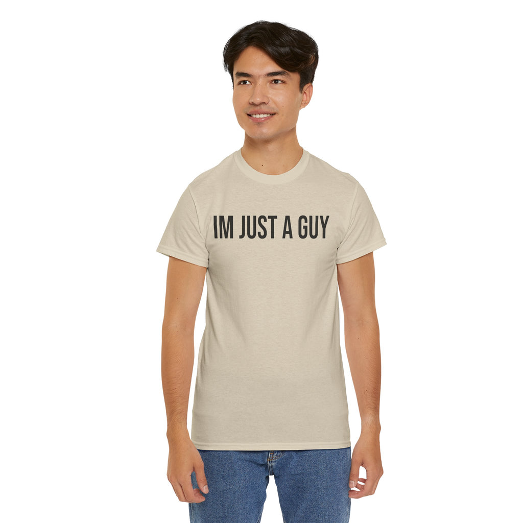 Unisex Heavy Cotton Tee - Casual Statement Shirt, Everyday Wear, Gift for Him, Birthday Present, Trendy Graphic Tee