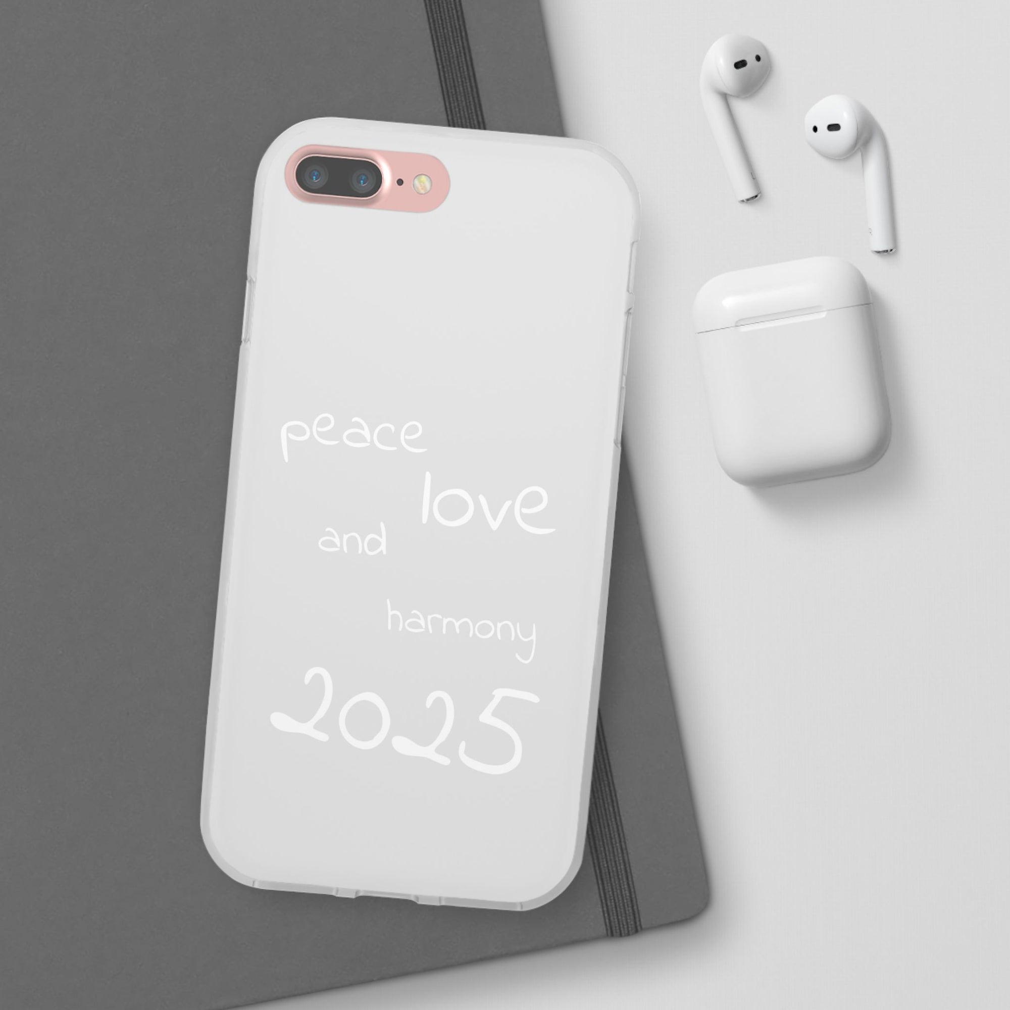 Customizable Flexi Phone Cases, Clear Soft Phone Cover, Gift for Tech Lovers, All-Occasion Phone Accessory, Personalized Mobile Case