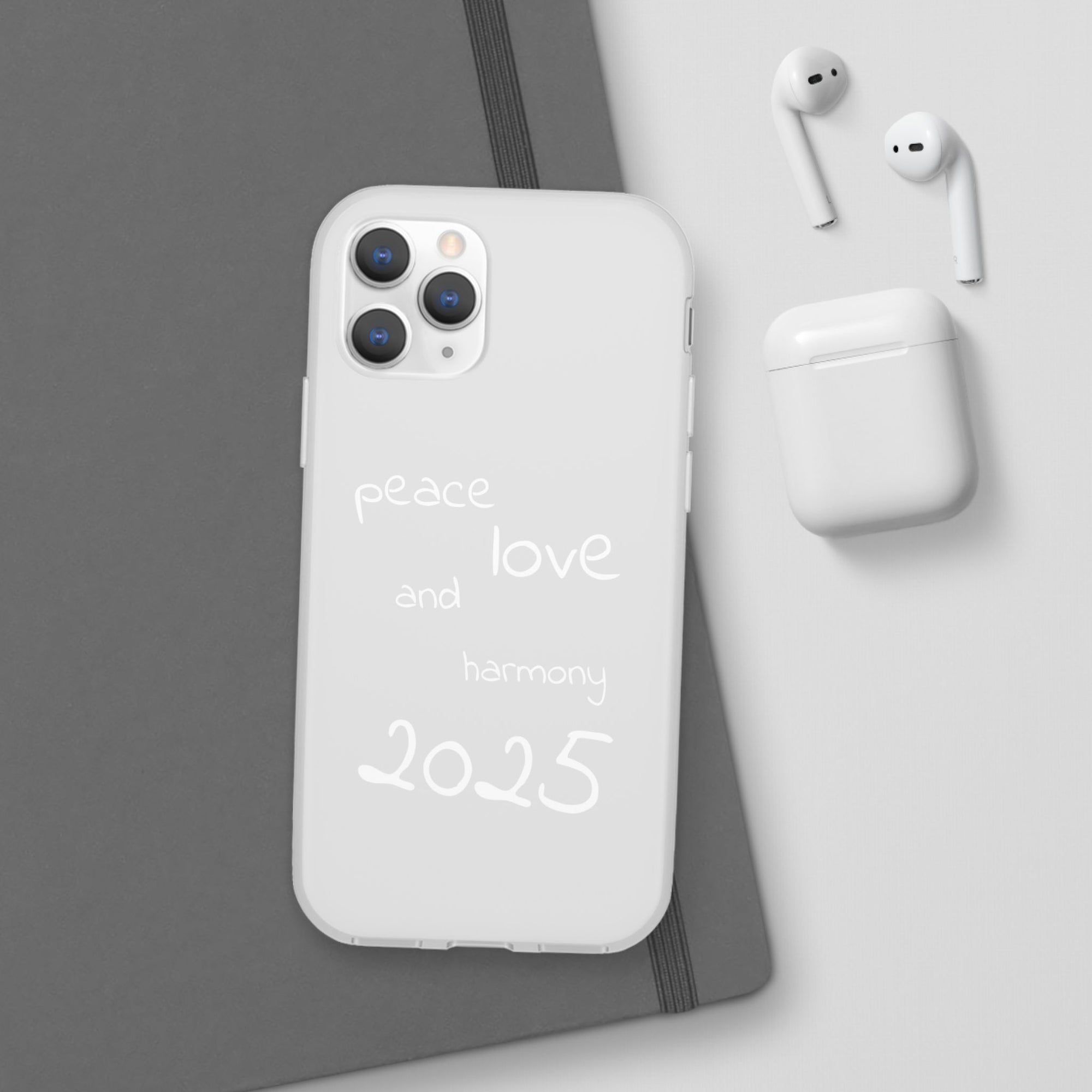 Customizable Flexi Phone Cases, Clear Soft Phone Cover, Gift for Tech Lovers, All-Occasion Phone Accessory, Personalized Mobile Case