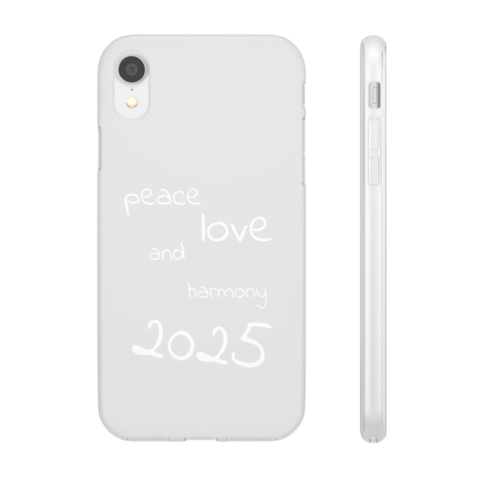 Customizable Flexi Phone Cases, Clear Soft Phone Cover, Gift for Tech Lovers, All-Occasion Phone Accessory, Personalized Mobile Case