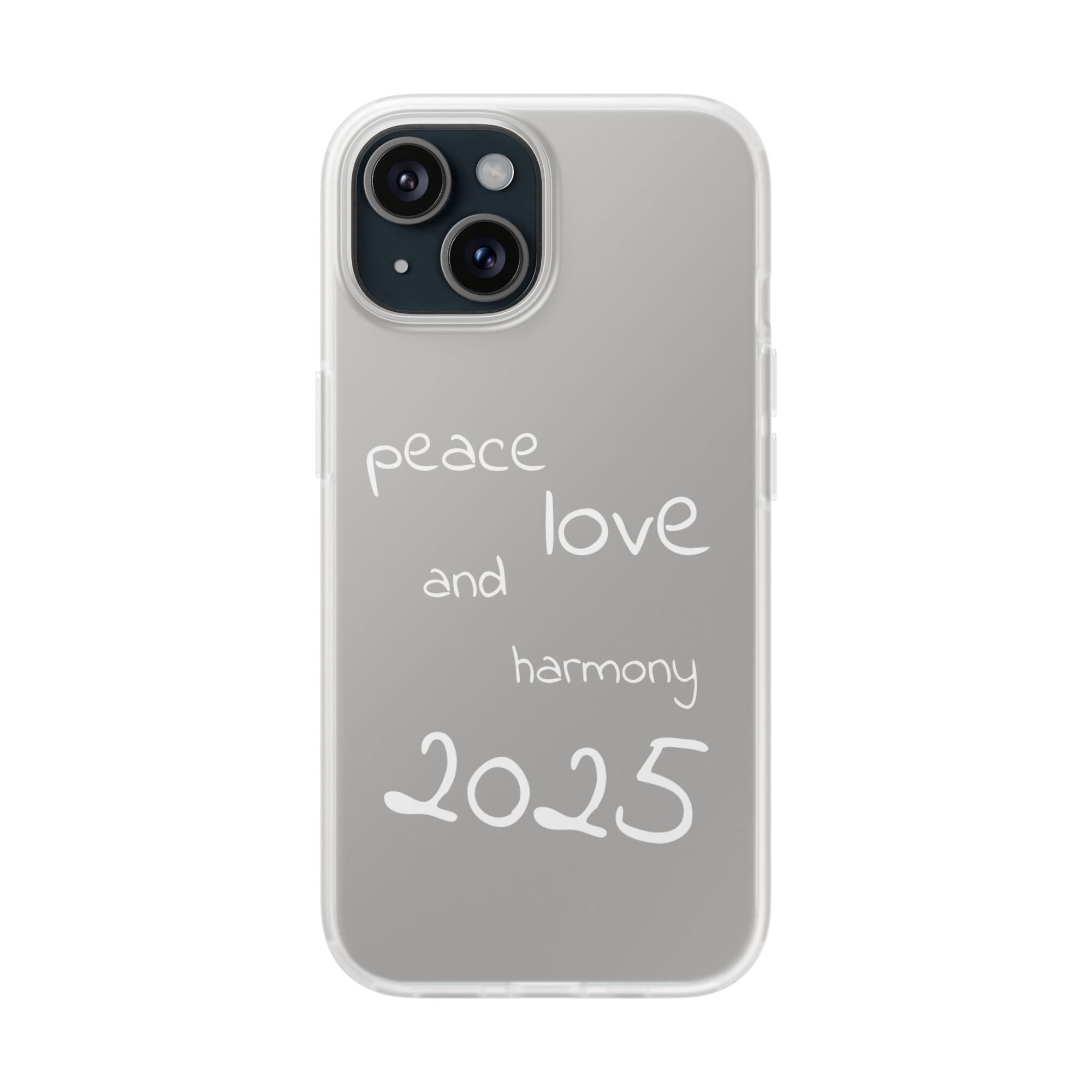 Customizable Flexi Phone Cases, Clear Soft Phone Cover, Gift for Tech Lovers, All-Occasion Phone Accessory, Personalized Mobile Case