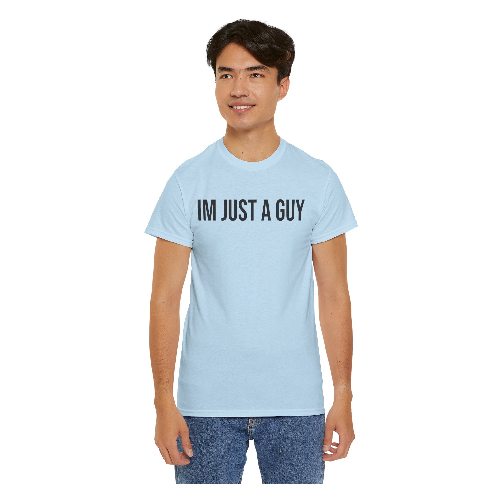 Unisex Heavy Cotton Tee - Casual Statement Shirt, Everyday Wear, Gift for Him, Birthday Present, Trendy Graphic Tee