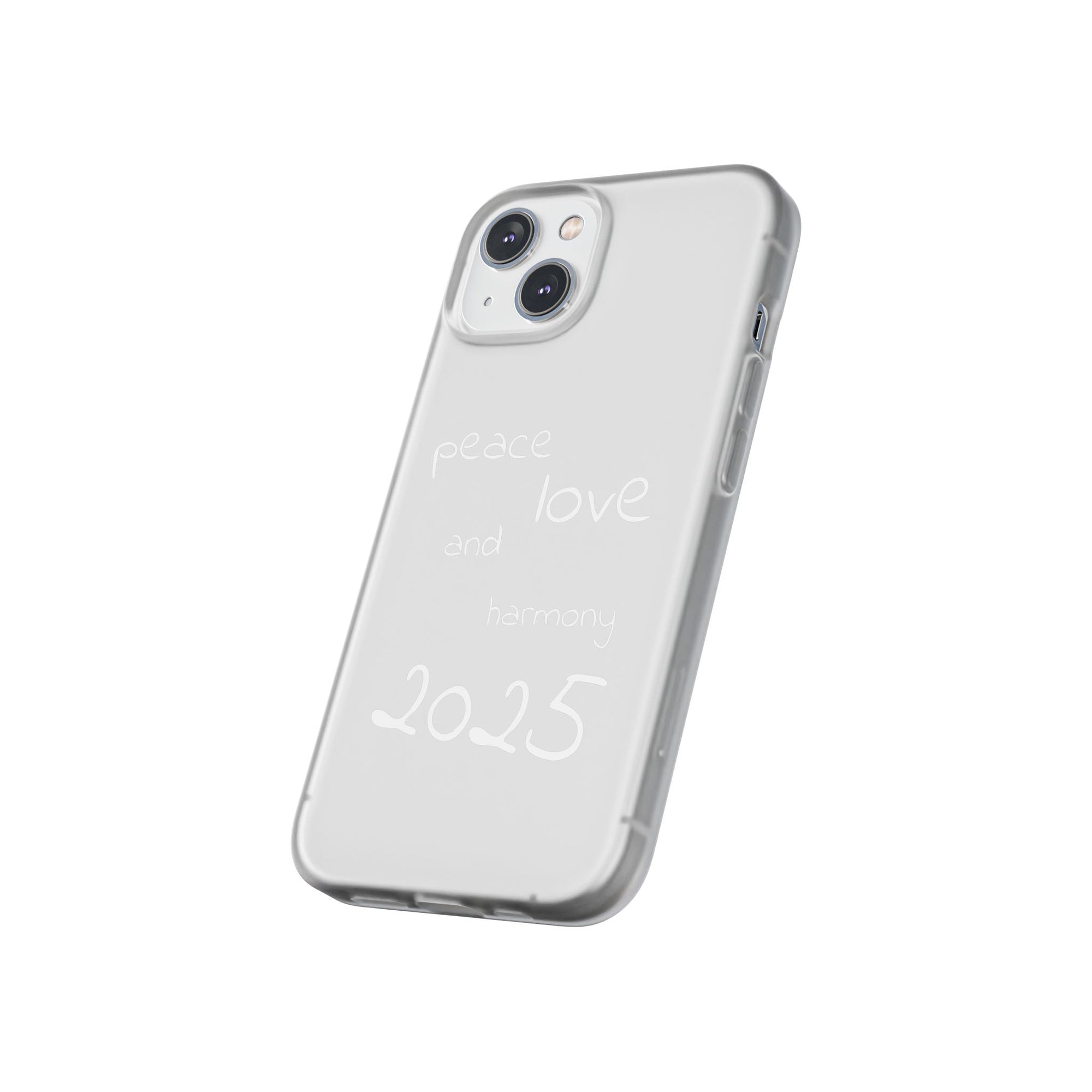 Customizable Flexi Phone Cases, Clear Soft Phone Cover, Gift for Tech Lovers, All-Occasion Phone Accessory, Personalized Mobile Case