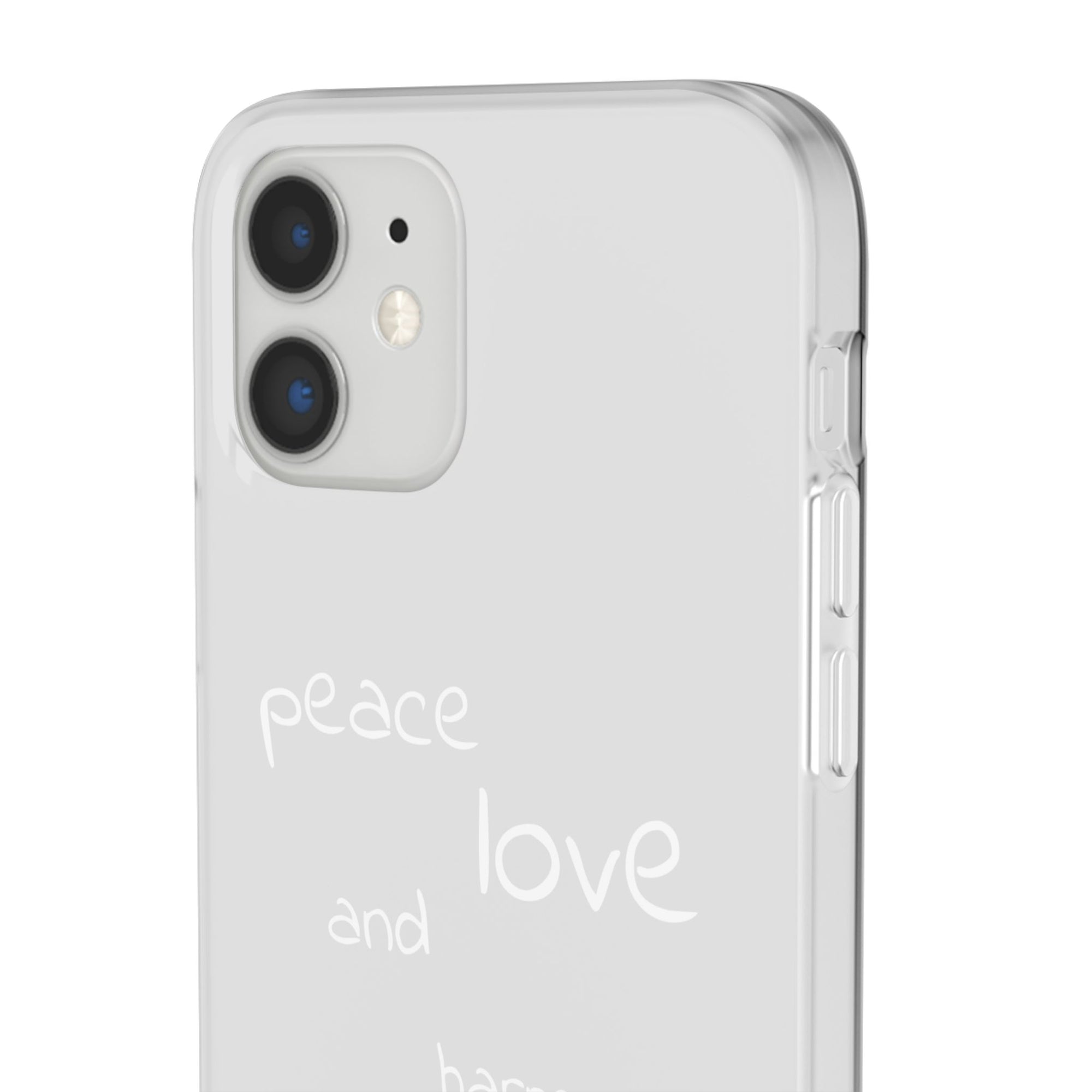 Customizable Flexi Phone Cases, Clear Soft Phone Cover, Gift for Tech Lovers, All-Occasion Phone Accessory, Personalized Mobile Case