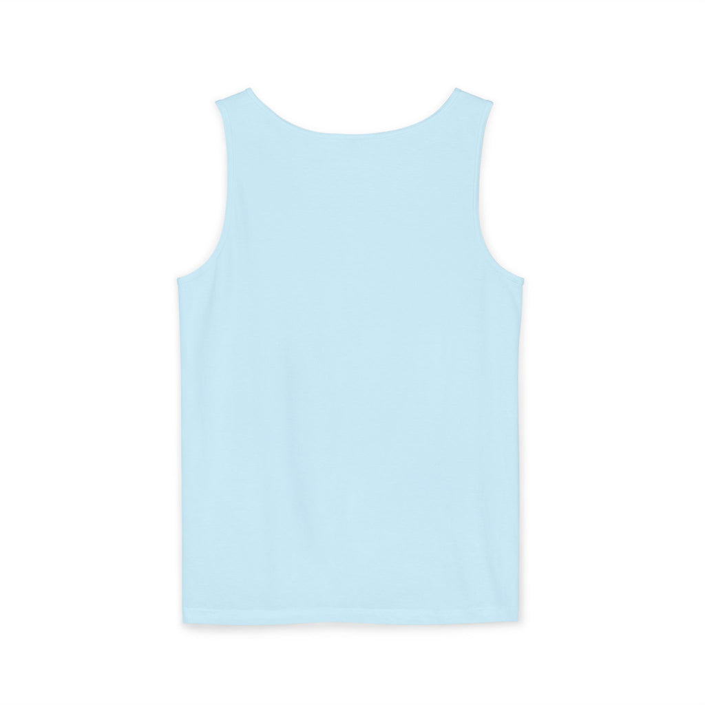 Garment-Dyed Tank Top, Summer Casual Wear, Beach Days, Workout Top, Great for Festivals, Unisex Apparel