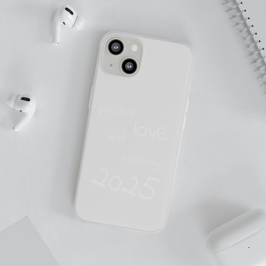 Customizable Flexi Phone Cases, Clear Soft Phone Cover, Gift for Tech Lovers, All-Occasion Phone Accessory, Personalized Mobile Case