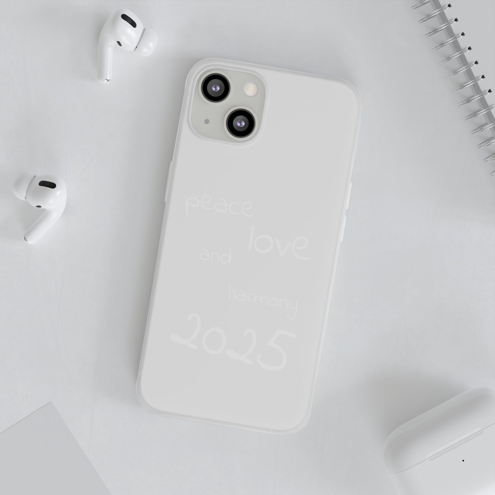 Customizable Flexi Phone Cases, Clear Soft Phone Cover, Gift for Tech Lovers, All-Occasion Phone Accessory, Personalized Mobile Case
