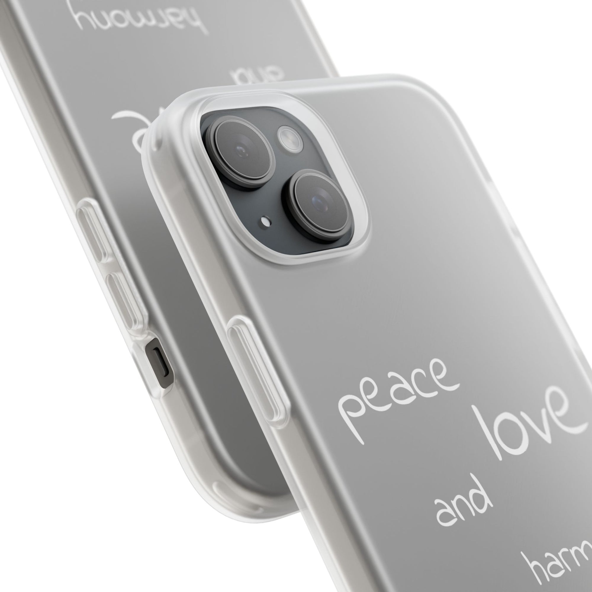 Customizable Flexi Phone Cases, Clear Soft Phone Cover, Gift for Tech Lovers, All-Occasion Phone Accessory, Personalized Mobile Case