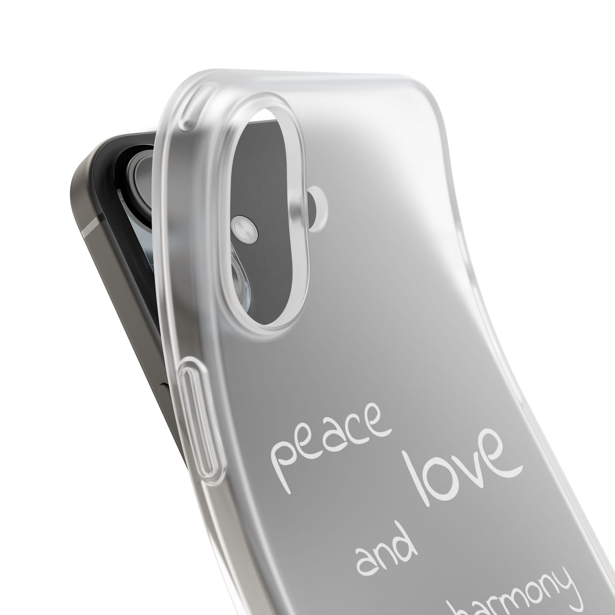Customizable Flexi Phone Cases, Clear Soft Phone Cover, Gift for Tech Lovers, All-Occasion Phone Accessory, Personalized Mobile Case