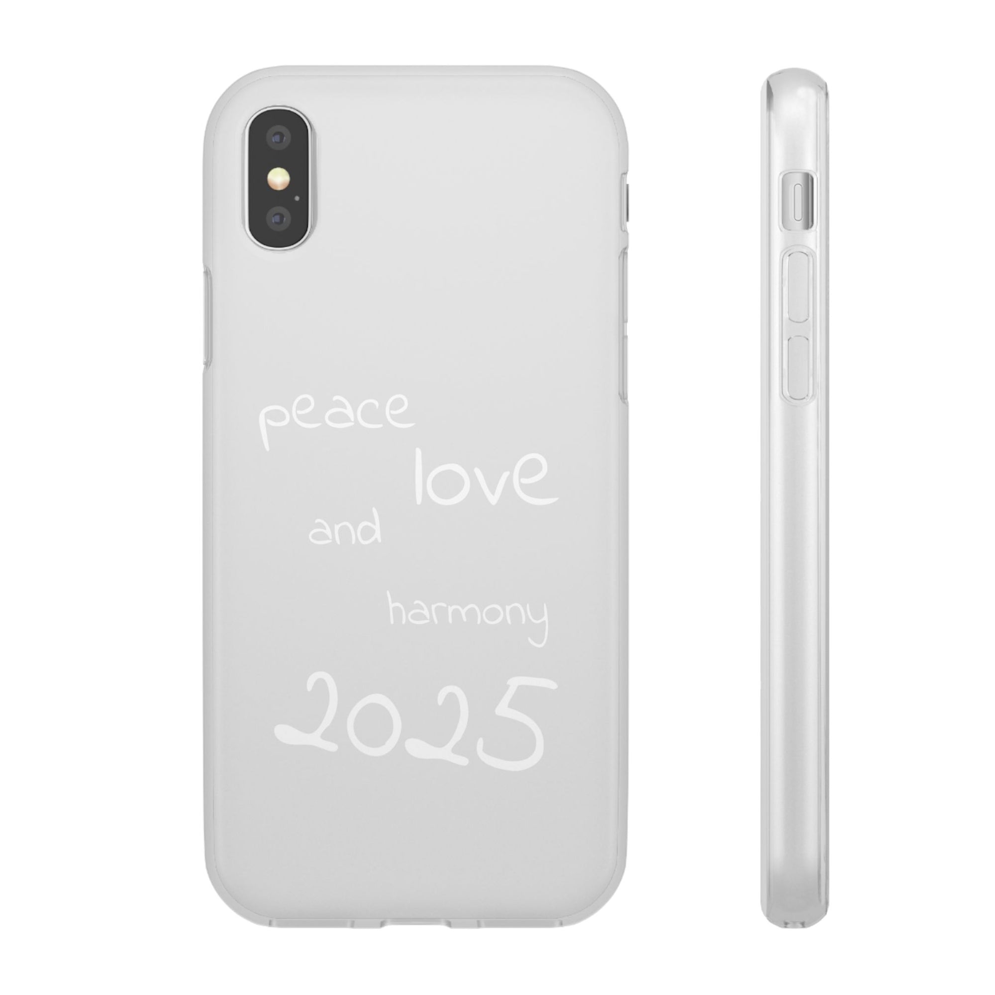 Customizable Flexi Phone Cases, Clear Soft Phone Cover, Gift for Tech Lovers, All-Occasion Phone Accessory, Personalized Mobile Case