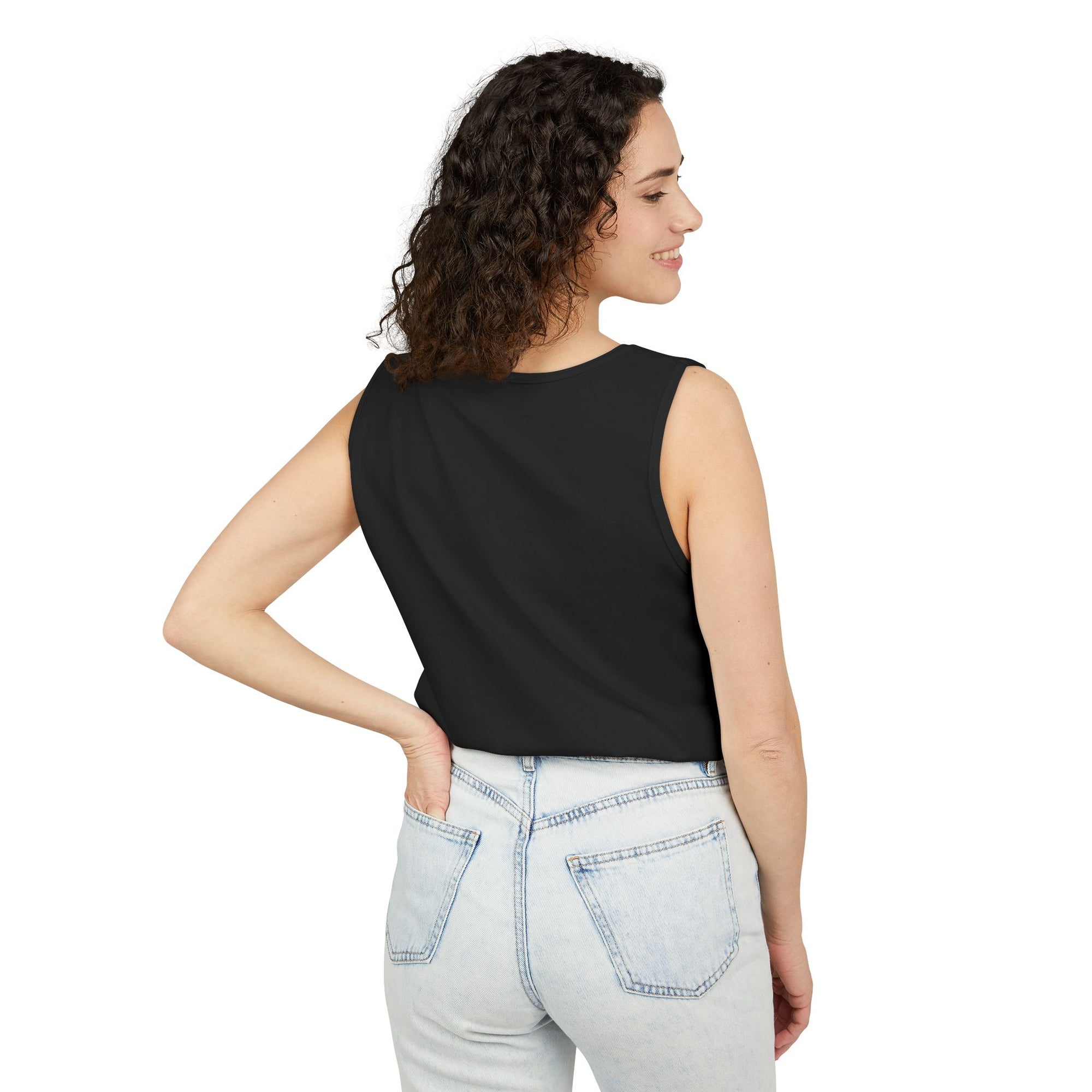 Garment-Dyed Tank Top, Summer Casual Wear, Beach Days, Workout Top, Great for Festivals, Unisex Apparel
