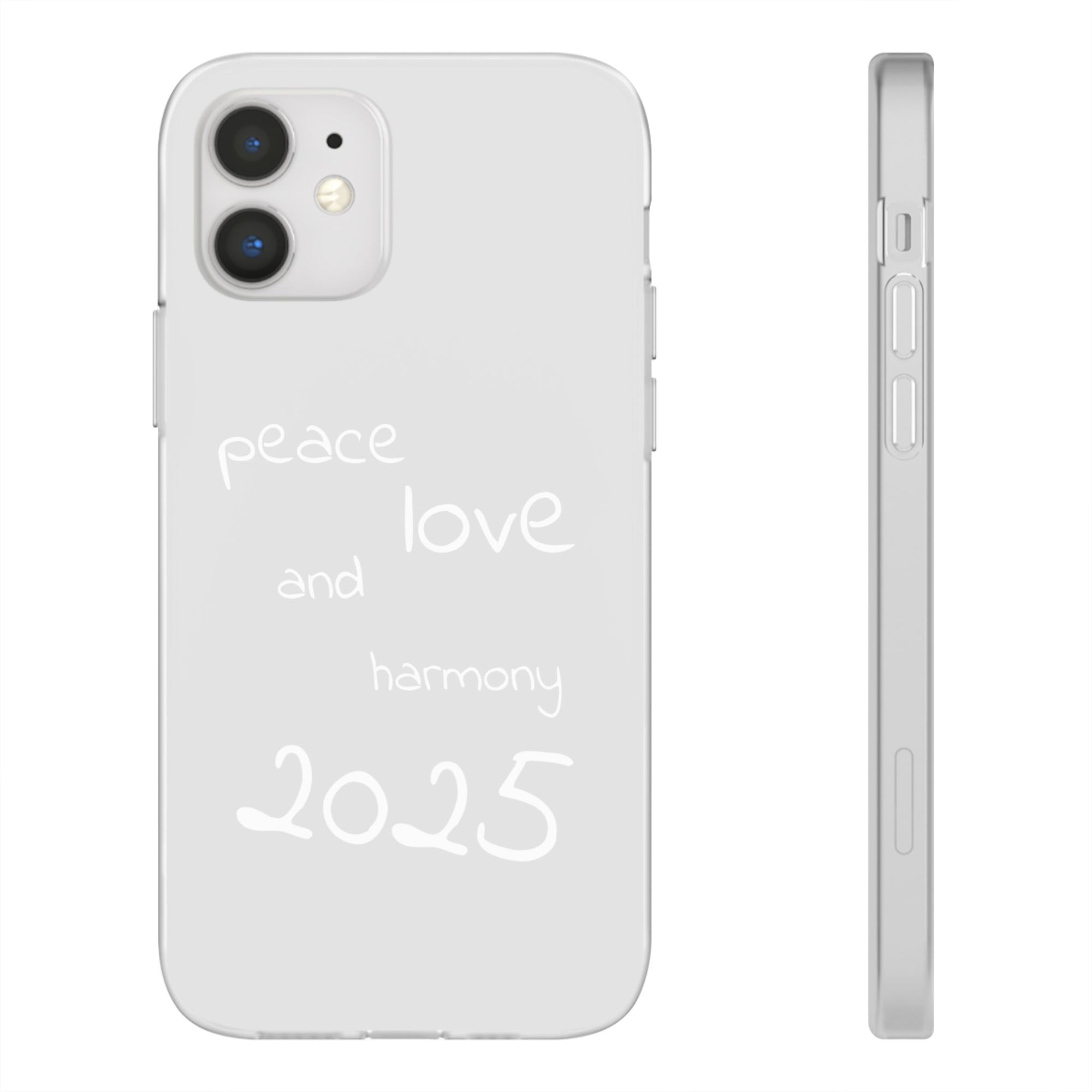 Customizable Flexi Phone Cases, Clear Soft Phone Cover, Gift for Tech Lovers, All-Occasion Phone Accessory, Personalized Mobile Case