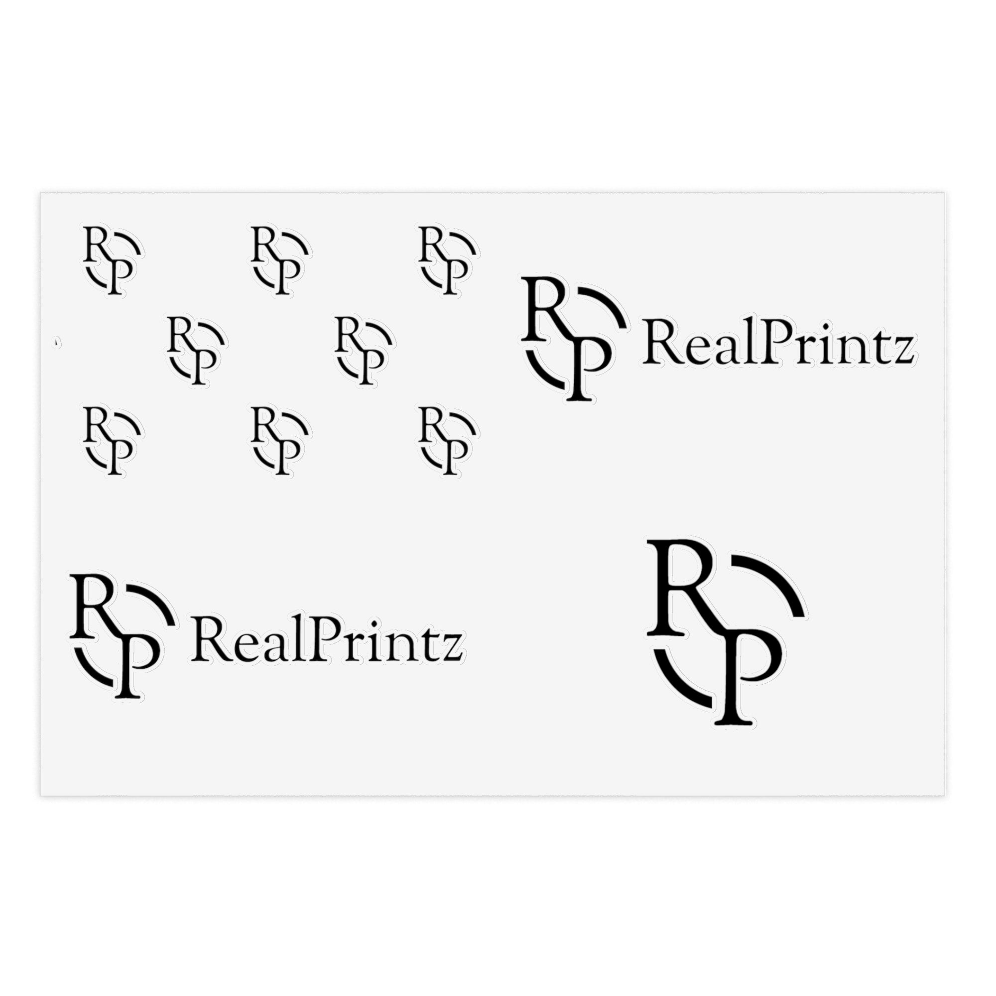 Custom Logo Sticker Sheets, Office Decor, Personalized Stickers, Branding Supplies, Creative Gift Ideas