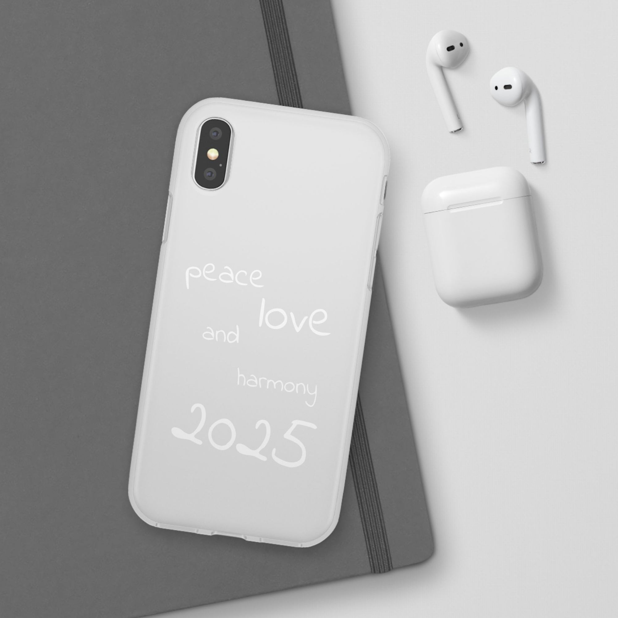 Customizable Flexi Phone Cases, Clear Soft Phone Cover, Gift for Tech Lovers, All-Occasion Phone Accessory, Personalized Mobile Case