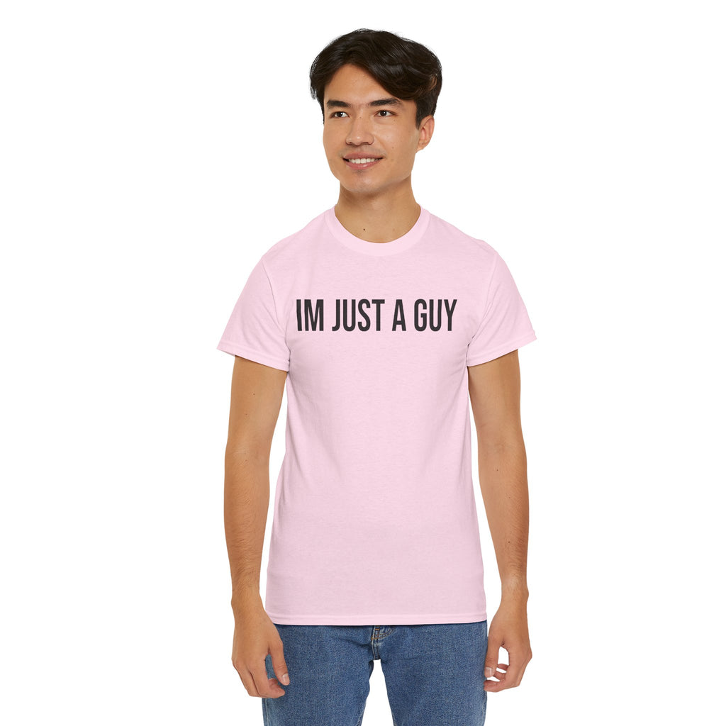 Unisex Heavy Cotton Tee - Casual Statement Shirt, Everyday Wear, Gift for Him, Birthday Present, Trendy Graphic Tee
