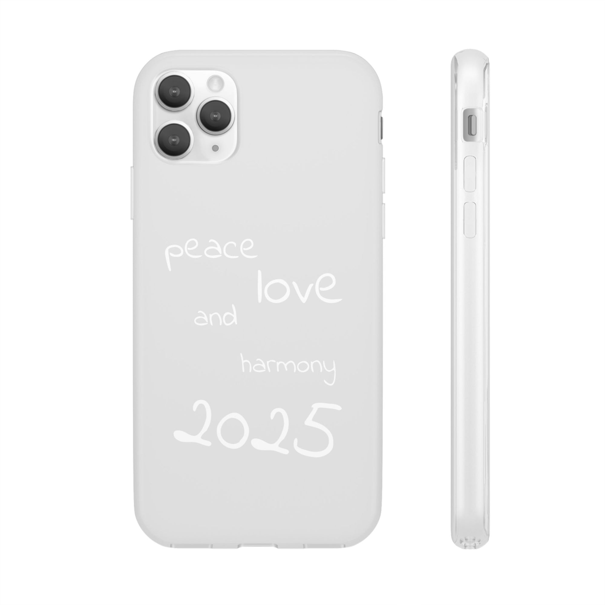 Customizable Flexi Phone Cases, Clear Soft Phone Cover, Gift for Tech Lovers, All-Occasion Phone Accessory, Personalized Mobile Case
