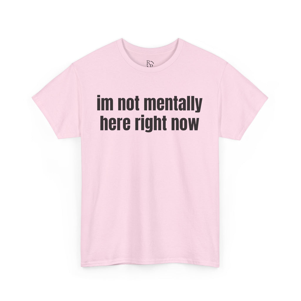 Unisex Heavy Cotton Tee, Casual Graphic Shirt, Humorous Tee, Comfortable Everyday Wear, Gift for Friends, Relaxed Fit Top